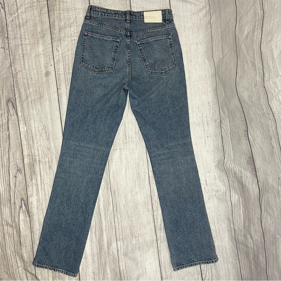 GRLFRND Women’s 26 Harlow High Rise Slim Boot with Slit in Divisadero Jeans - Picture 7 of 16